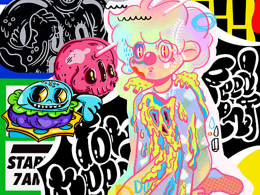 原创创意插画 | 猫主子的早餐需要及时投喂