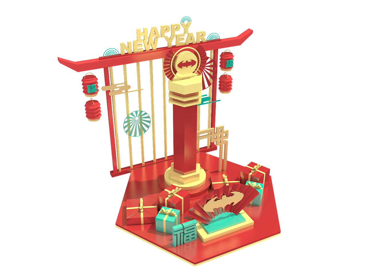 无锡云福大厦美陈（图ZMTgwMzY1Mjcy） - 场景 - 站酷设计师美陈Hello世界原创素材 - 站酷ZCOOL