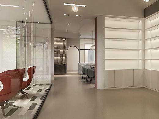 艺术培训中心室内设计案例