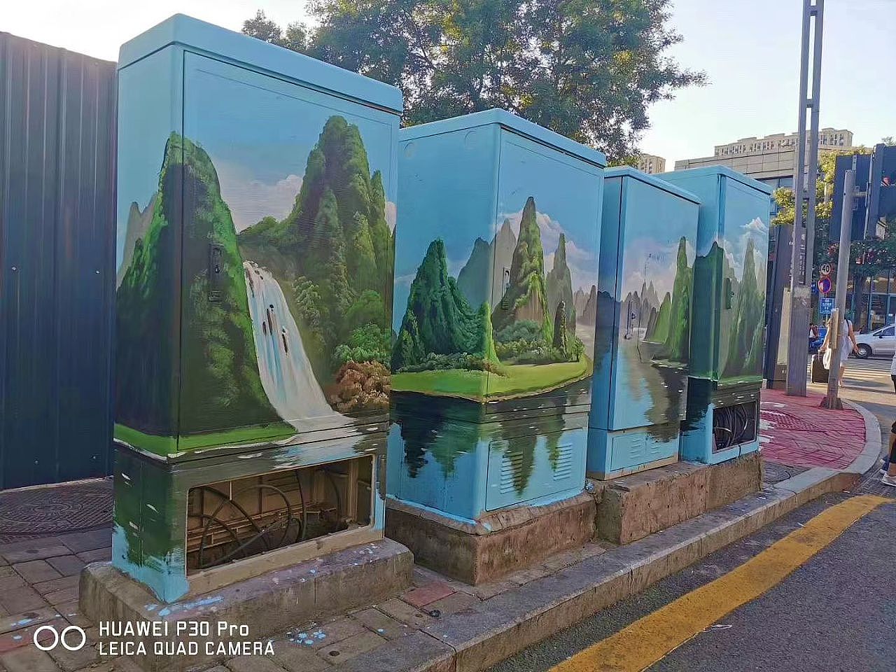 配电箱 基站柜 电表箱 集装箱彩绘图片分享13461460833