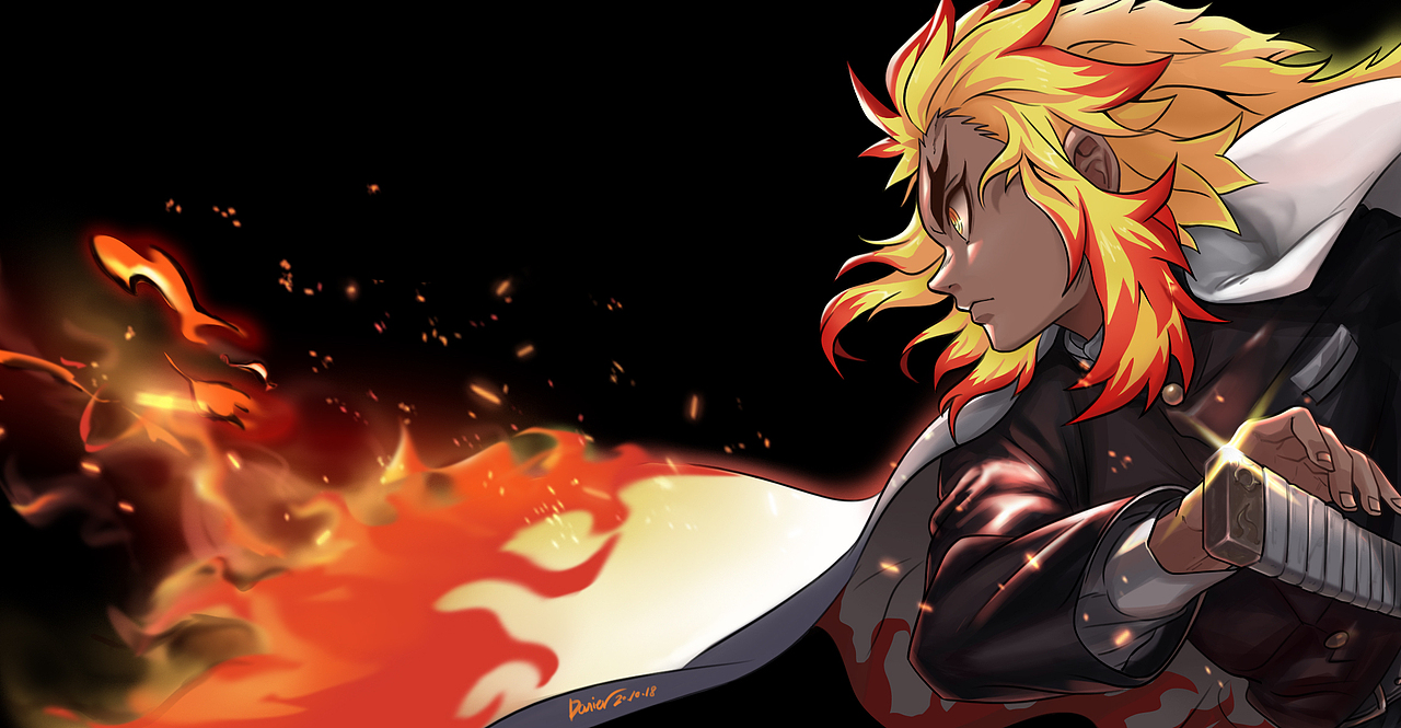 鬼灭之刃炎柱炼狱杏寿郎