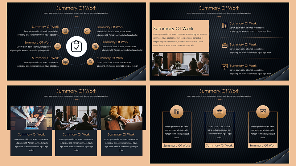 【耀你好看】工作总结高端黑金大气商务PPT5（图ZMjIxMDI5NjA0） - PPT/Keynote - 站酷设计师熊猫大人pandaren原创素材 - 站酷ZCOOL