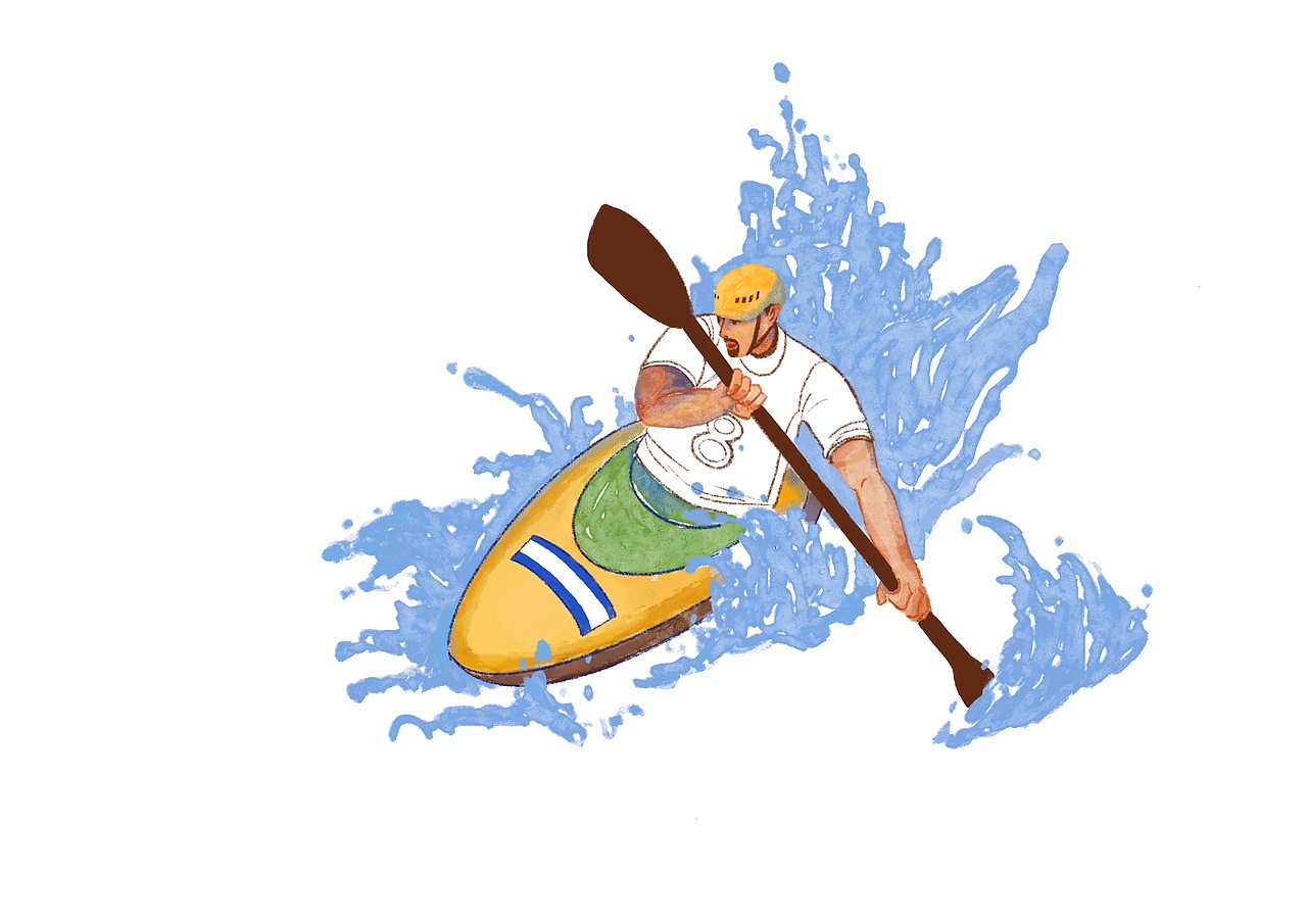 体育运动类插画