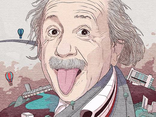 地产插画海报-巨人篇