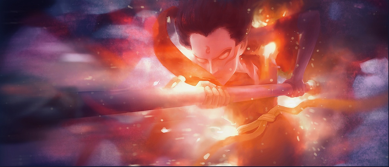 哪吒之魔童降世(同人练习)|插画|创作习作|mask13_原创作品-站酷zcool