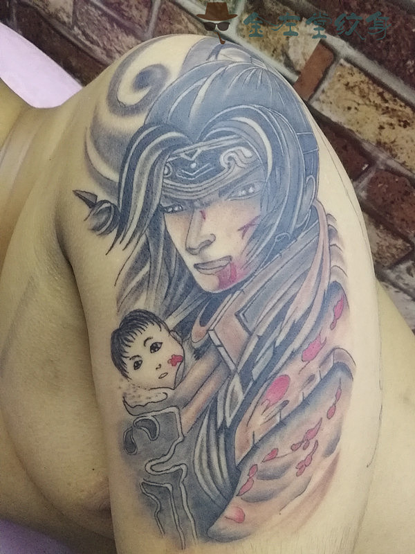 赵云纹身 金左堂纹身 专业盖瘢痕 修改纹身