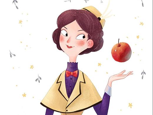 苹果（个人主页-ZNDc2MDQ4ODQ=） - 创作习作 - 站酷设计师HB海伦原创素材 - 站酷ZCOOL