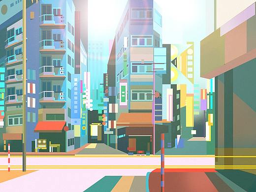 街景臨?。▊€人主頁-ZNDQwODY3Mjg=） - 創(chuàng)作習作 - 站酷設(shè)計師lemonfanfan原創(chuàng)素材 - 站酷ZCOOL