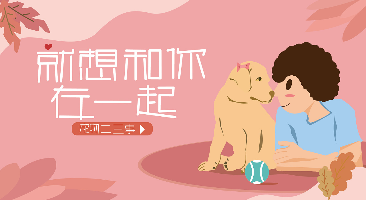 宠物类banner练习|插画|商业插画|别再和猫说话了 - 原创作品 - 站酷