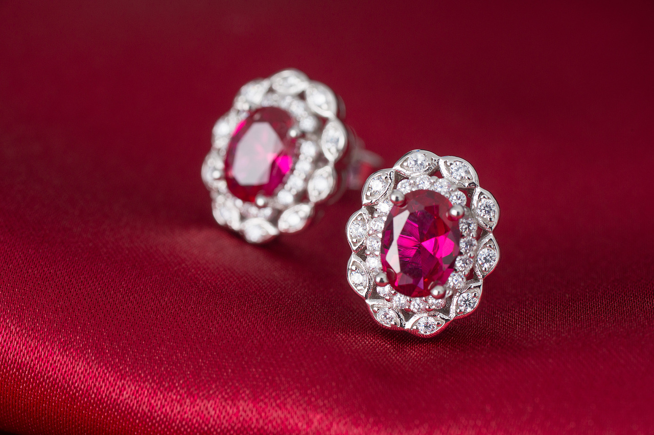 电商拍摄 珠宝彩宝拍摄 红宝石 珠宝摄影 产品拍摄