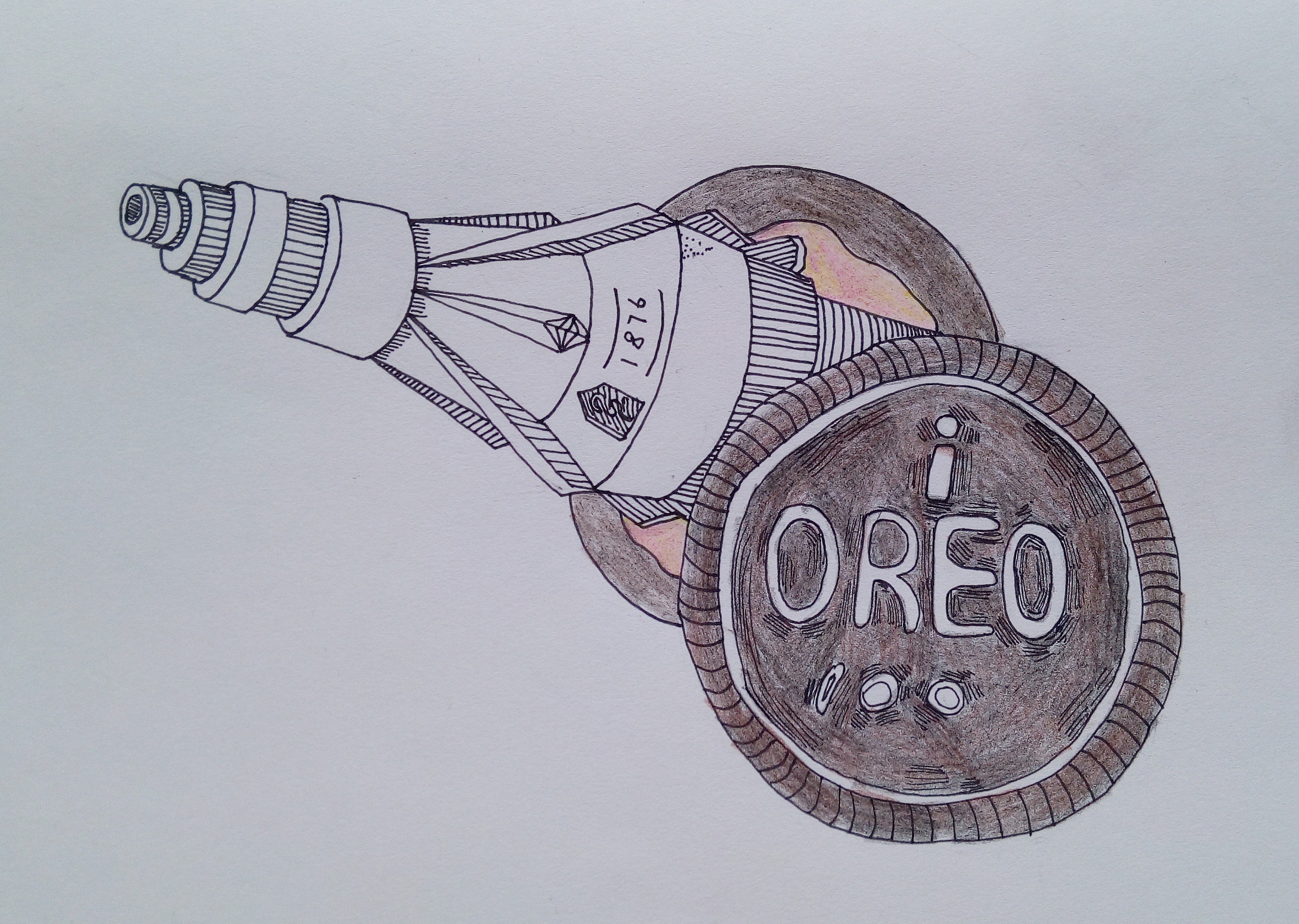 奥利奥不好吃|插画|插画习作|文溪谷 - 原创作品 - 站酷 (zcool)