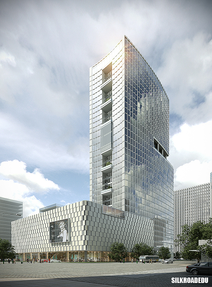 丝路学员建筑效果图展示 3d建模作品