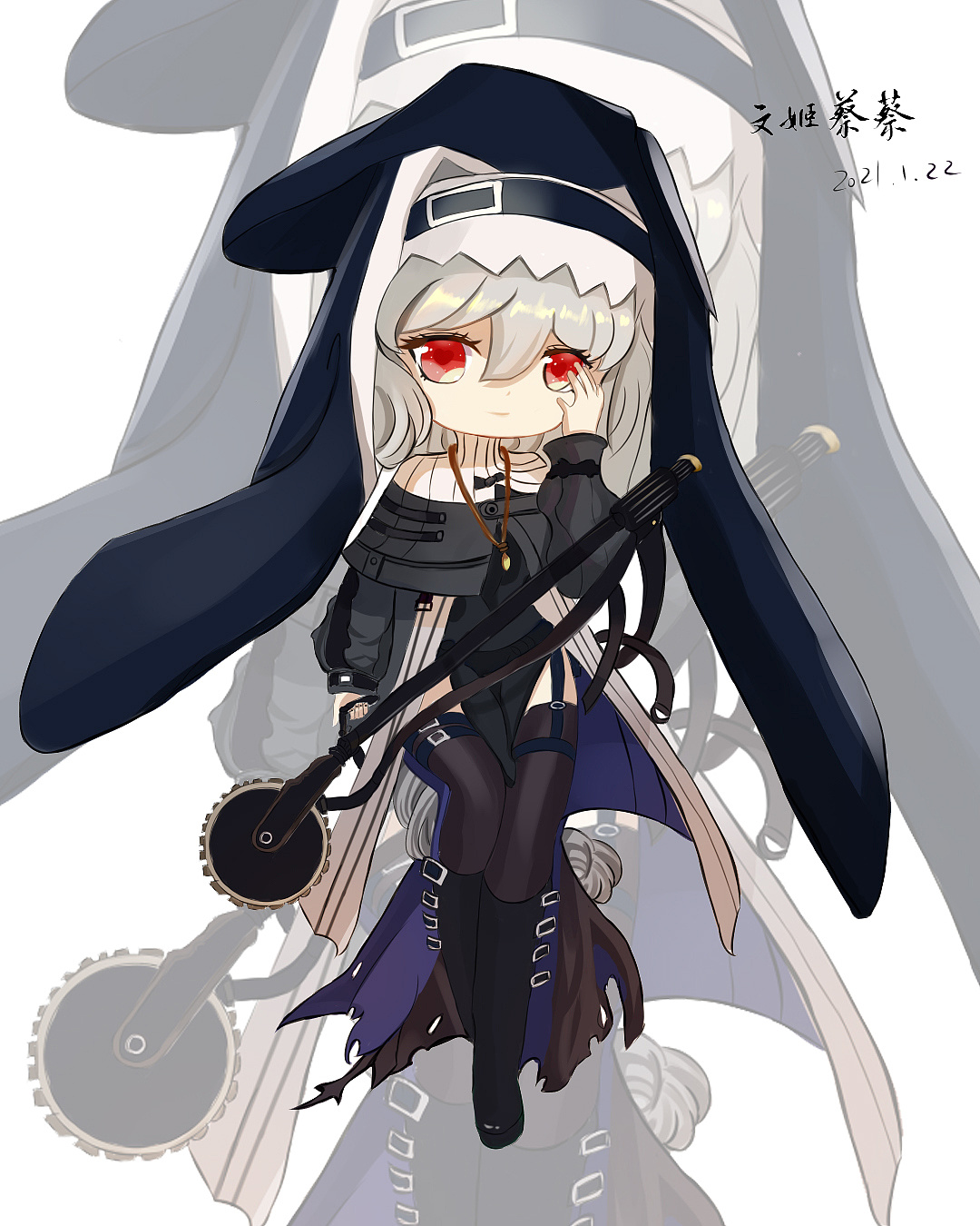 明日方舟幽灵鲨同人