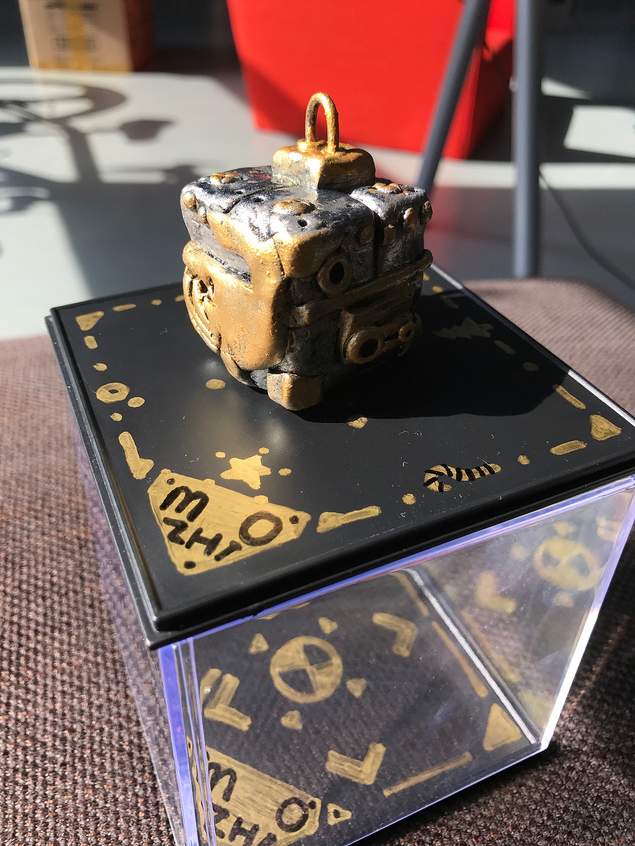 纯手工墨汁小鲸鱼