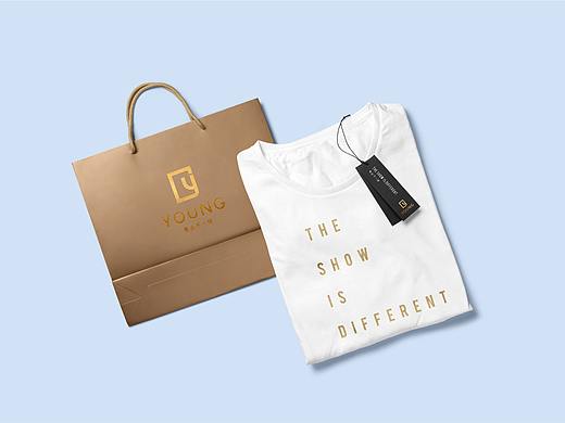 YOUNG 品牌 LOGO  鞋服品牌LOGO