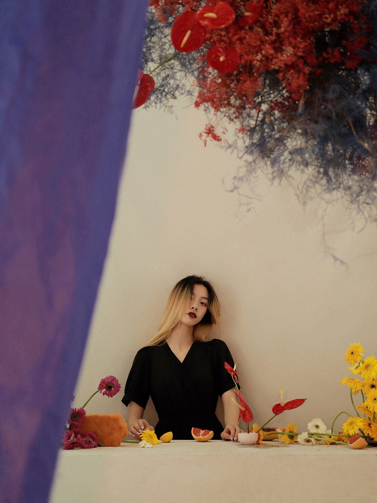 怪兽花花（图ZMjE2NzIyMzg4） - 人像摄影 - 站酷设计师摄影小柒原创素材 - 站酷ZCOOL