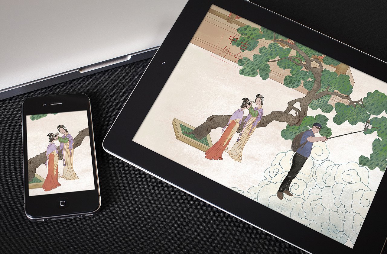 中国风线条图案插画（图ZMjc1NDAyNDIw） - 创作习作 - 站酷设计师陈大侠C原创素材 - 站酷ZCOOL