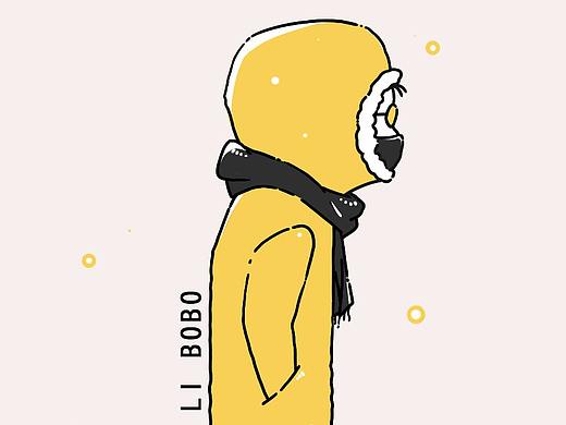 情侣头像—冬天的你我