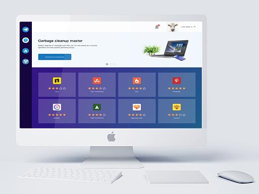 WEB端应用列表（个人主页-ZMzA0Njc4NzI=） - 门户网站 - 站酷设计师小白进原创素材 - 站酷ZCOOL