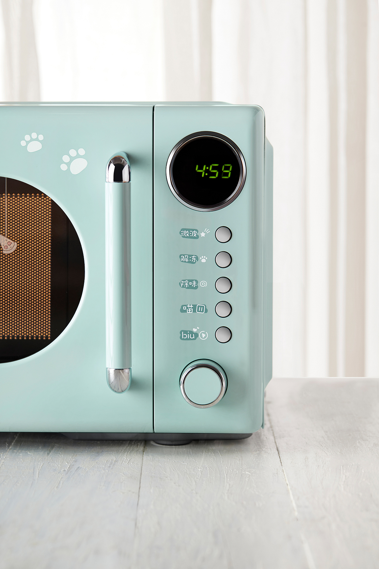 美的猫猫微波炉文描|撸猫、干饭、真香~