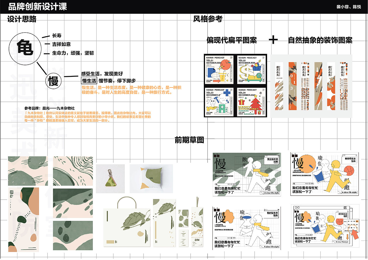 《一个贩卖与慢生活相关的文创品牌》（图ZMjk0Mjc4OTA0） - 品牌 - 站酷设计师视觉创新设计原创素材 - 站酷ZCOOL