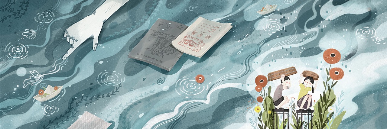 阿飞的花店 【儿童插画】