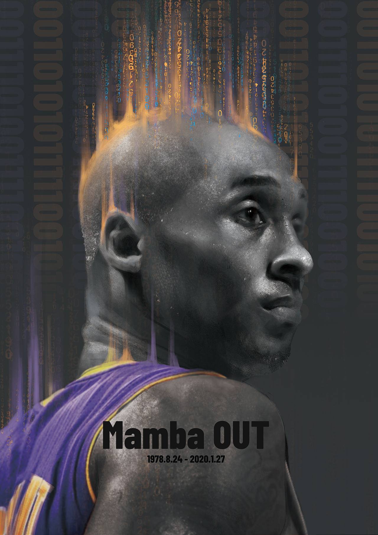 Mamba OUT（图ZMjMxNTcyMTA0） - 创作习作 - 站酷设计师酥糖Don原创素材 - 站酷ZCOOL