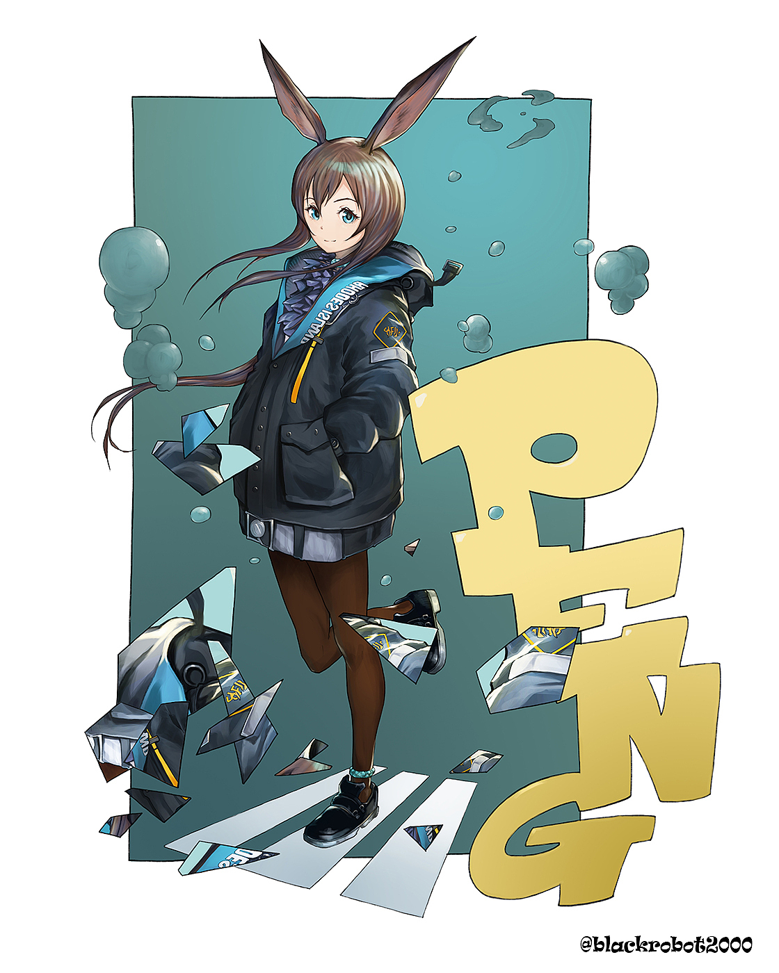 上色明日方舟阿米娅