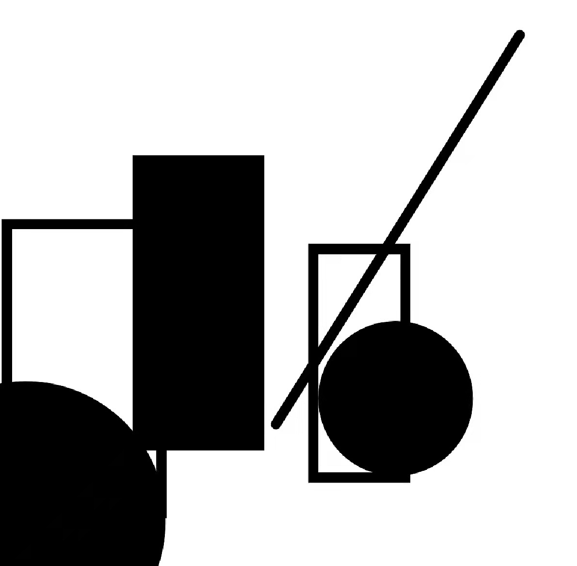 俞果几何抽象画