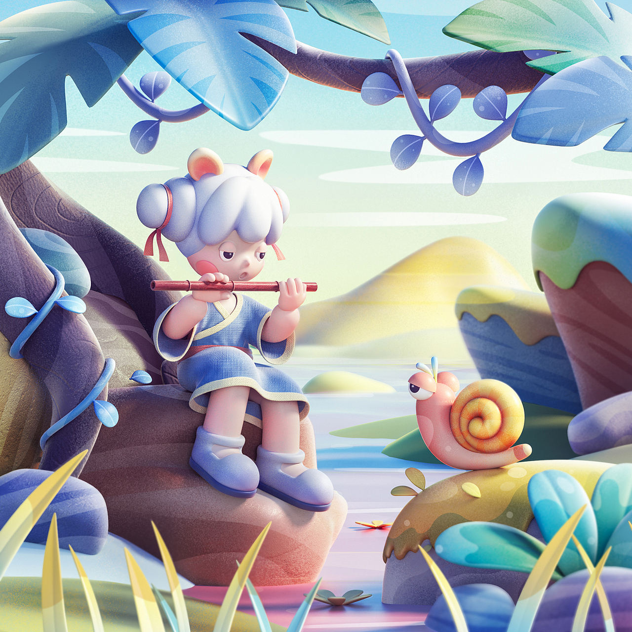 小兽世界 The Little Beast World（图ZMjg0NzEyMjcy） - 其他三维 - 站酷设计师刘同同原创素材 - 站酷ZCOOL