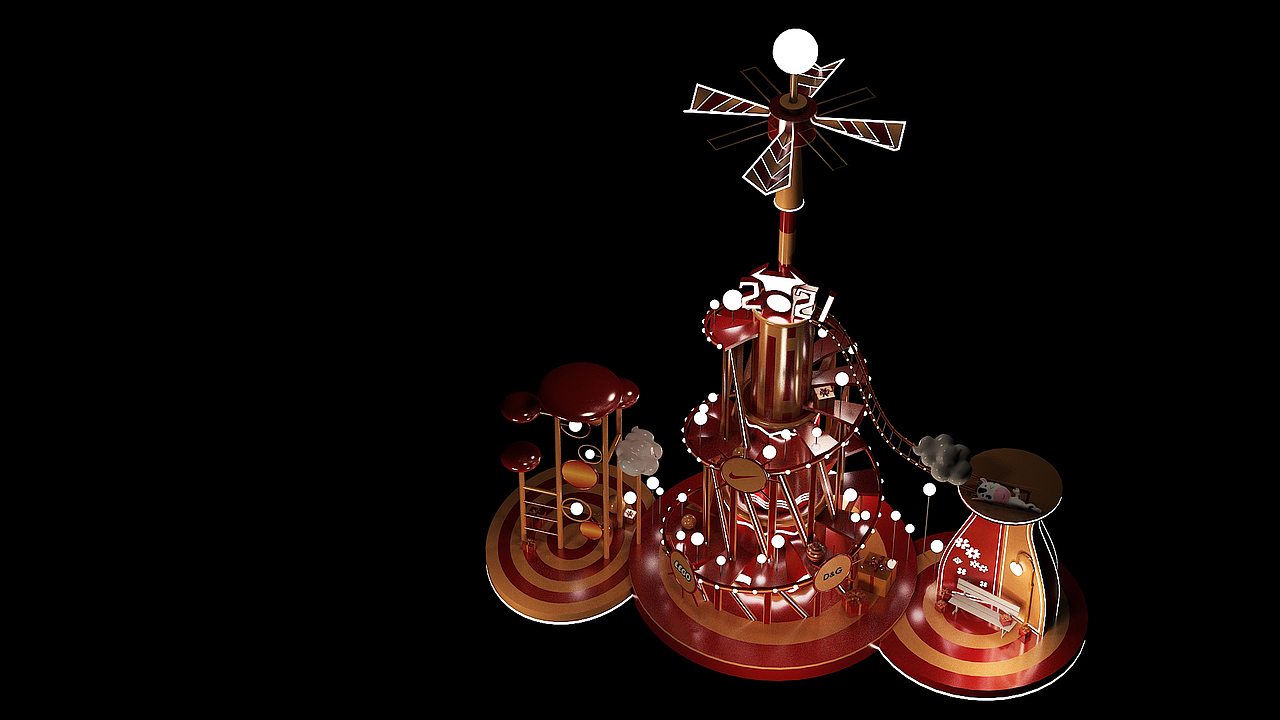 某商场美陈（图ZMjMwOTE3OTg4） - 场景 - 站酷设计师美陈Hello世界原创素材 - 站酷ZCOOL