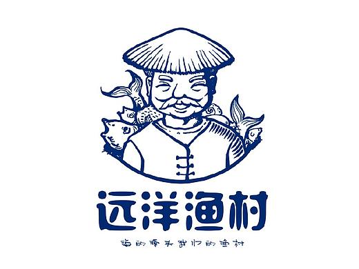 零食包装 logo设计 海产食品