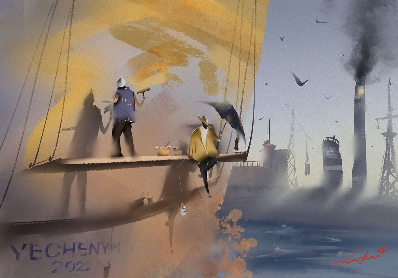 临摹叶宸宇老师的一些水彩画（图ZMjkzNjYwMjky） - 绘画 - 站酷设计师Z76195136原创素材 - 站酷ZCOOL