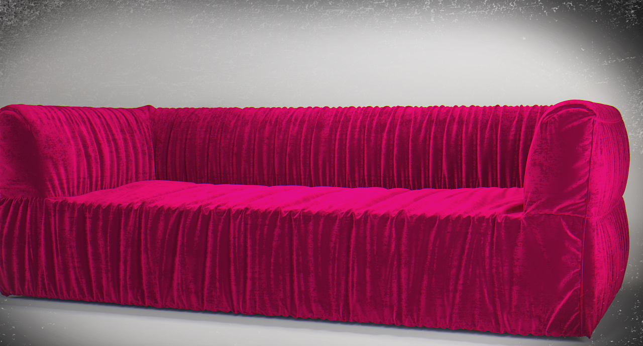 从无到有的褶皱沙发