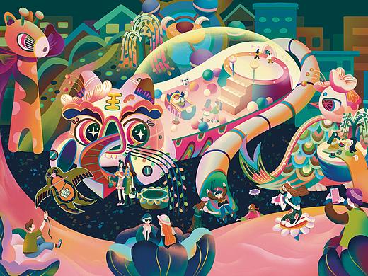 2021近期插畫作品（個(gè)人主頁-ZNTc3NDAyMjg=） - 商業(yè)插畫 - 站酷設(shè)計(jì)師lilian117原創(chuàng)素材 - 站酷ZCOOL