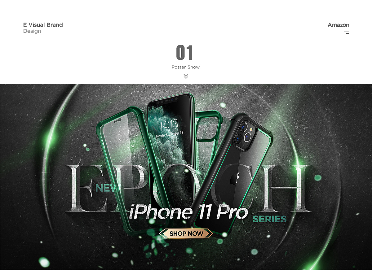 亚马逊品牌-MOBOSI 店铺页面设计