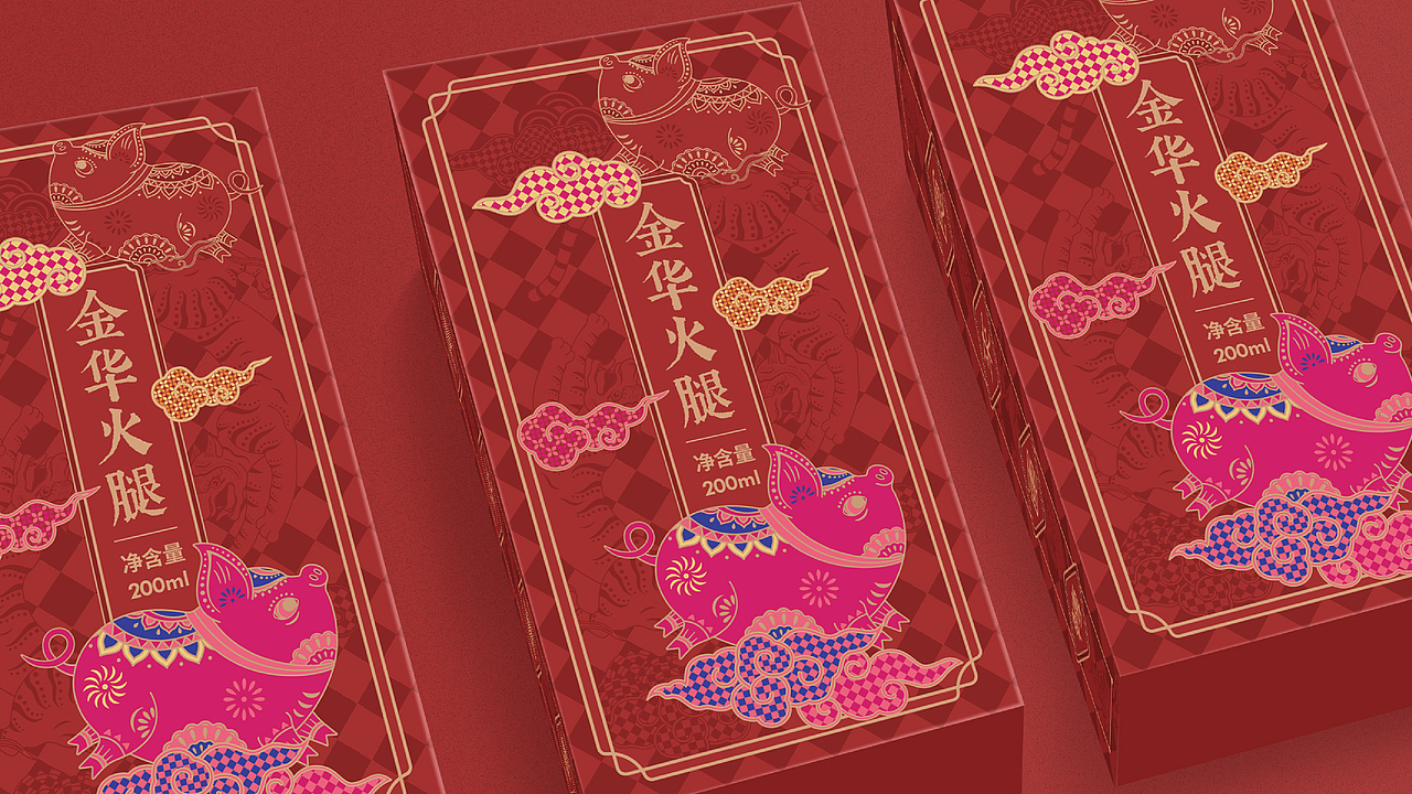 福虎迎春 食来运转 | 虎年礼盒设计（图ZMjg2NzMzNDYw） - 包装 - 站酷设计师一罐小李原创素材 - 站酷ZCOOL