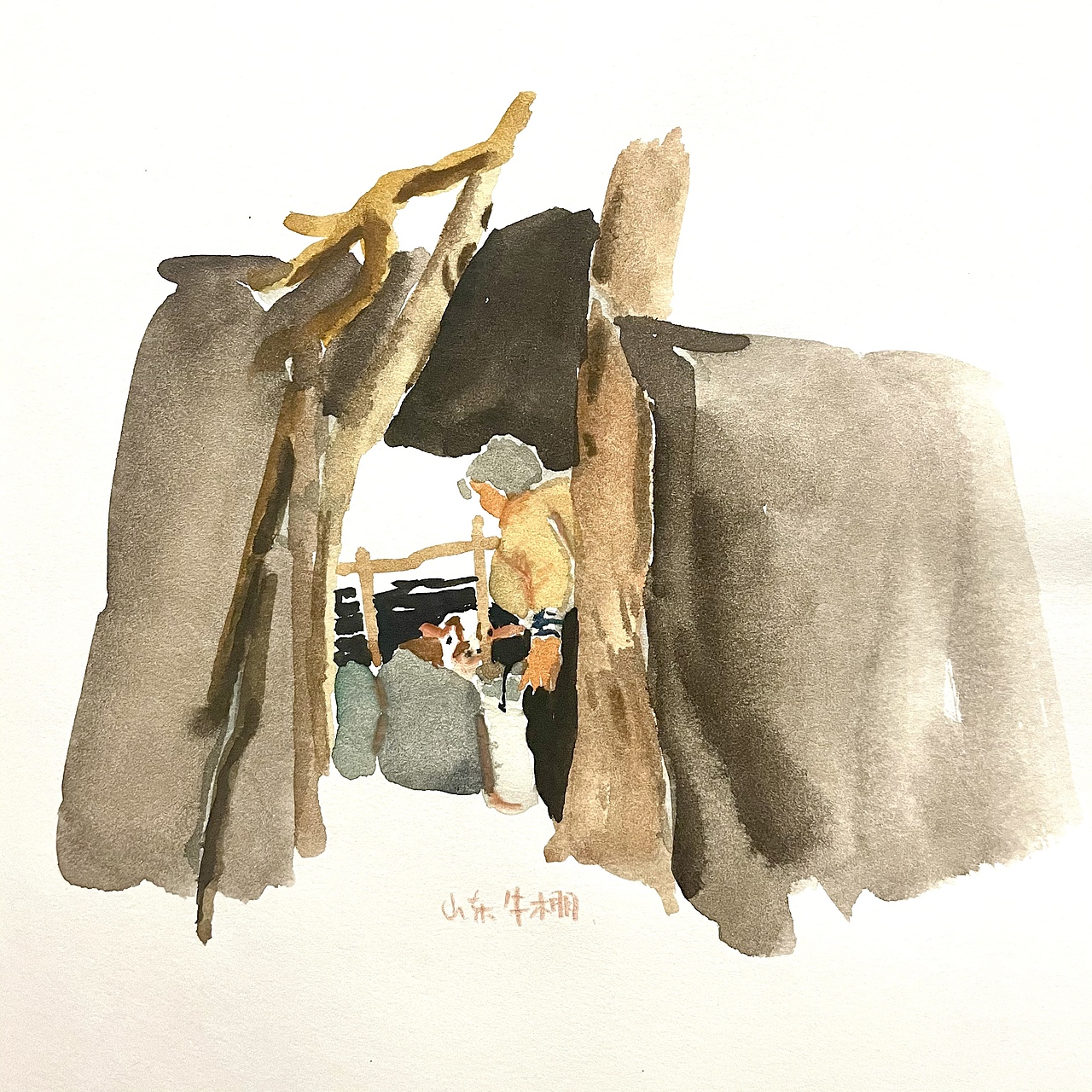 小肥鸡Lia2020水彩速写（图ZMjM4ODkxOTY4） - 绘本 - 站酷设计师小肥鸡lia原创素材 - 站酷ZCOOL