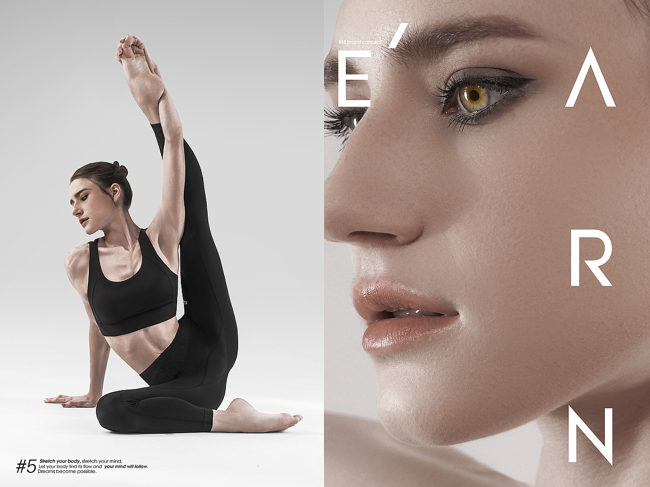 澳容EAORON鲨鱼裤运动瑜伽裤 全案+KV