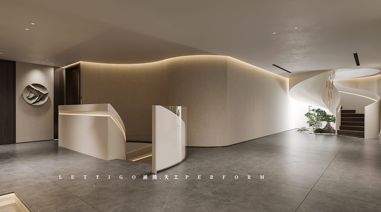 季节轮换，总有期待，现代简约别墅美学空间（图ZMzE5MzM3NTIw） - 家装设计 - 站酷设计师DesignerZtt186原创素材 - 站酷ZCOOL