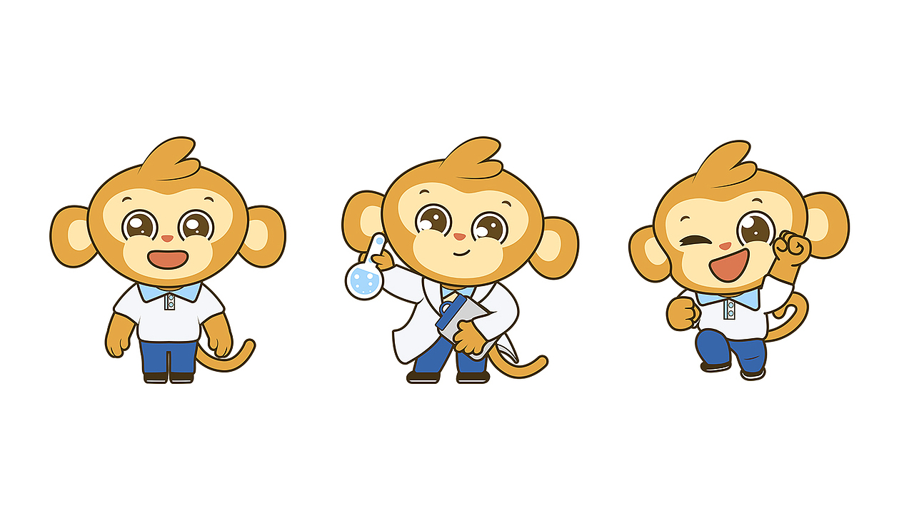 研究所 恒河猴IP形象