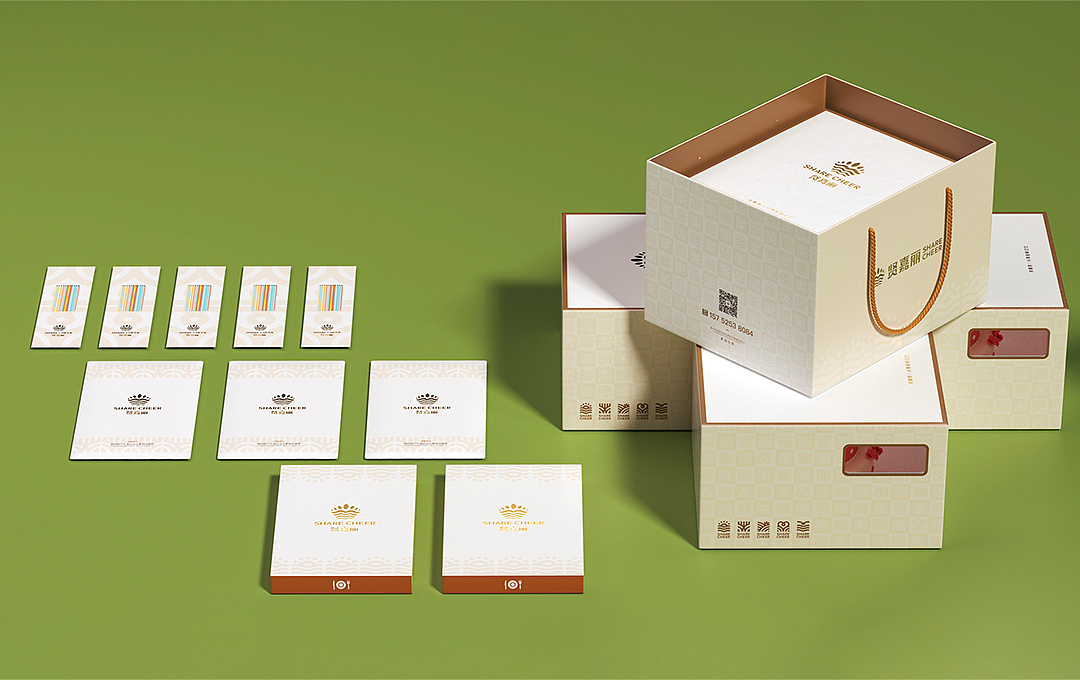 贤嘉丽烘焙品牌设计｜分享新鲜生活（图ZMzUyNDYxMzI0） - 品牌 - 站酷设计师竺子设计原创素材 - 站酷ZCOOL