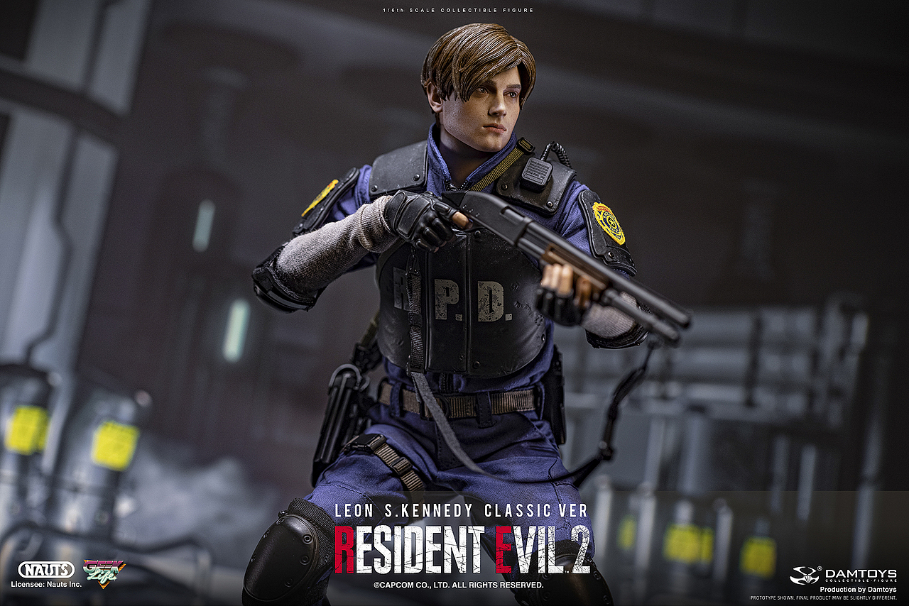 NAUTS x DAMTOYS 1/6《生化危机2》 里昂.S.肯尼迪