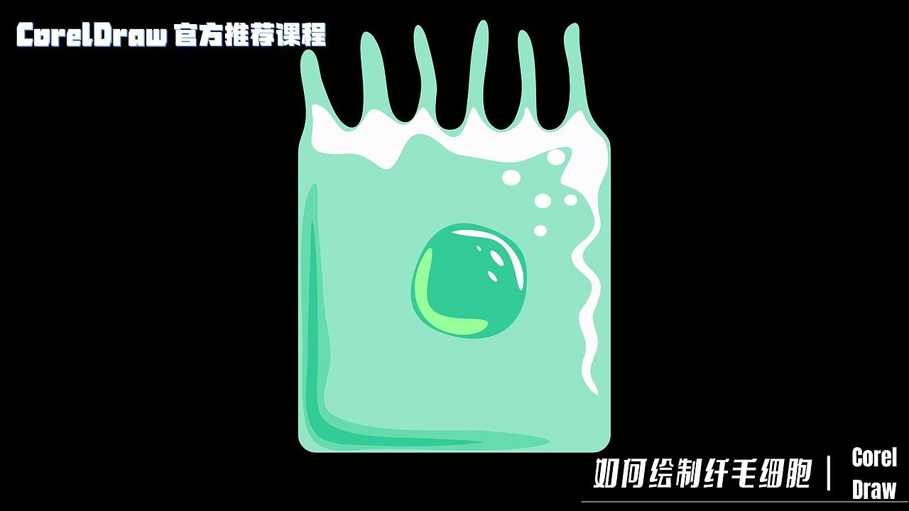 Sci科研制图教程 | 如何用cdr画纤毛细胞