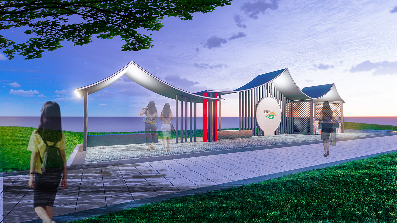 乡村文明建设（图ZMzY4OTM4MjY0） - 景观设计 - 站酷设计师一陈怪兽一原创素材 - 站酷ZCOOL