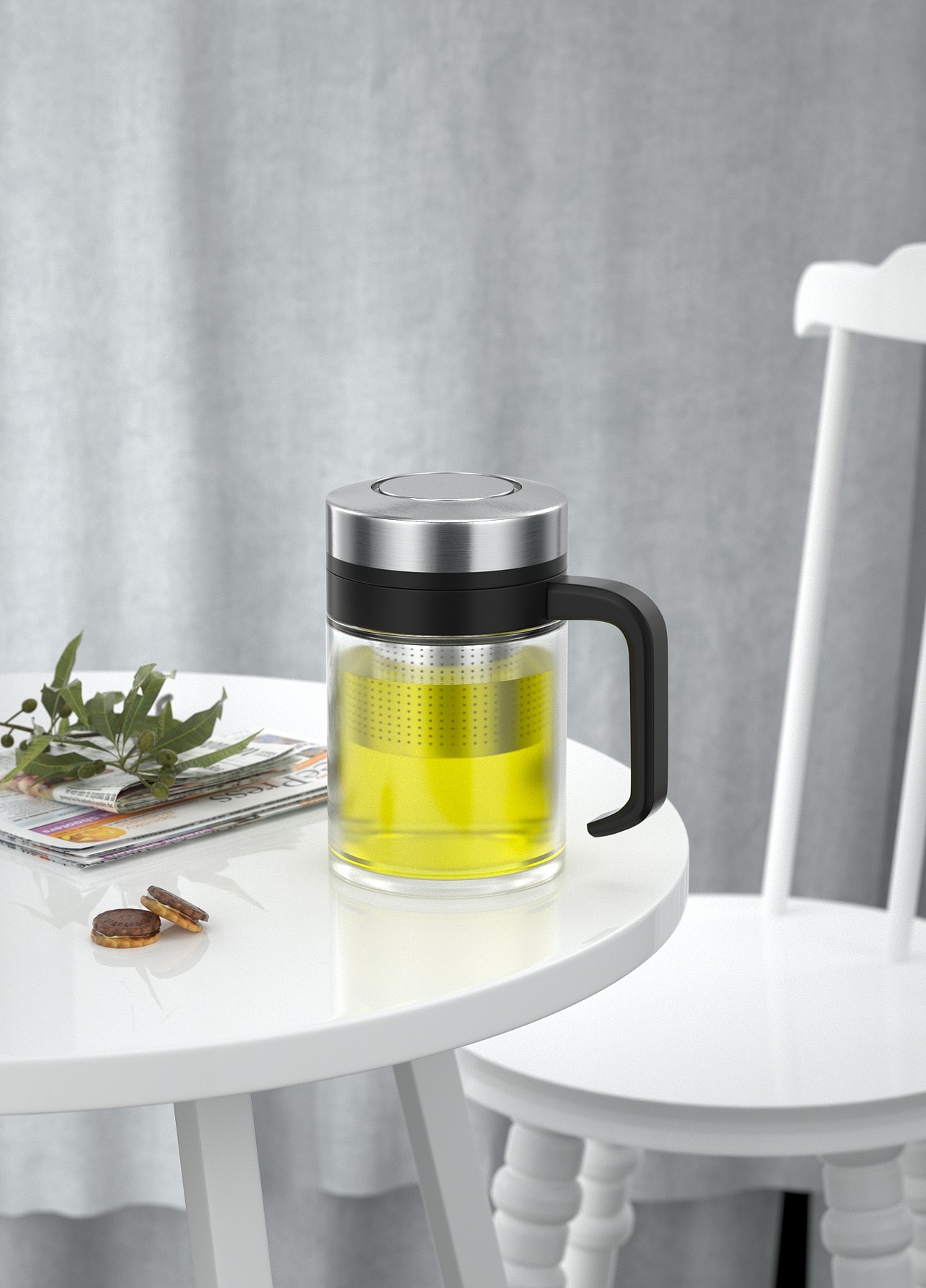 水杯场景建模渲染