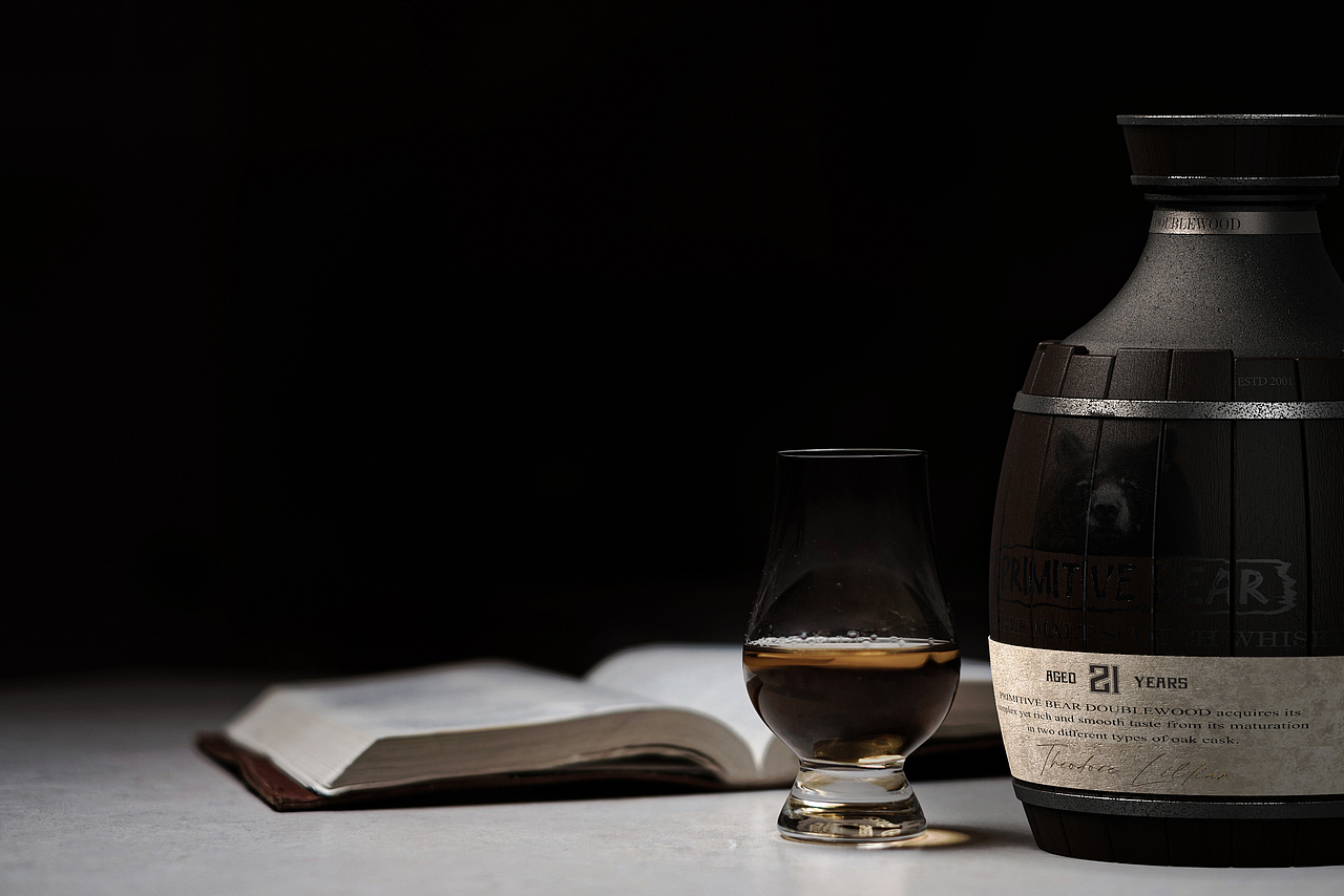 三足鸟xPRIMITIVE BEAR|这才是收藏级洋酒该有的样子（图ZMzA0Nzk1NDQ4） - 包装 - 站酷设计师三足鸟品牌策划原创素材 - 站酷ZCOOL