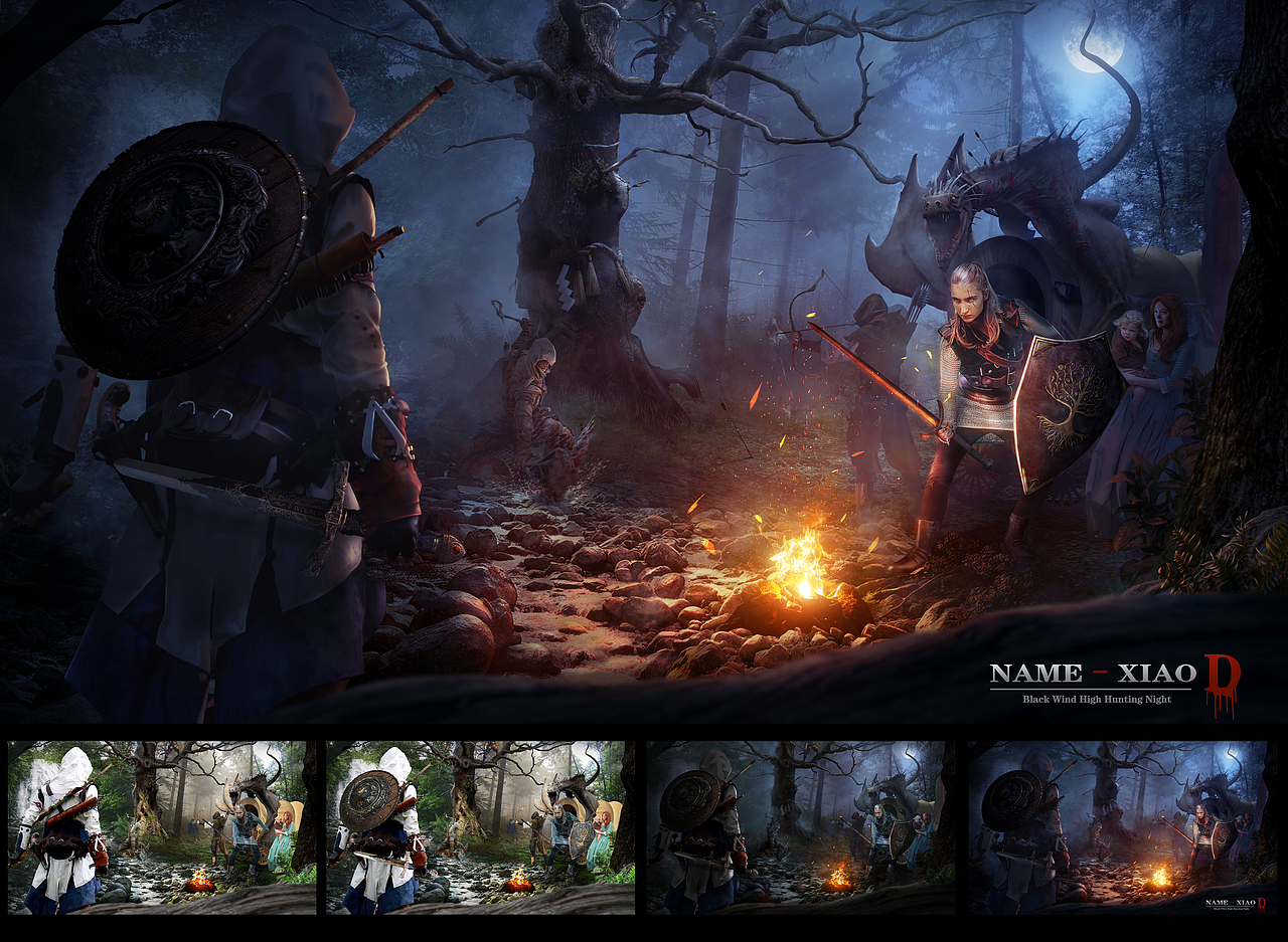 合成海报设计（图ZMjk4ODY0MDQ0） - 海报 - 站酷设计师雷霆丶小逗比原创素材 - 站酷ZCOOL