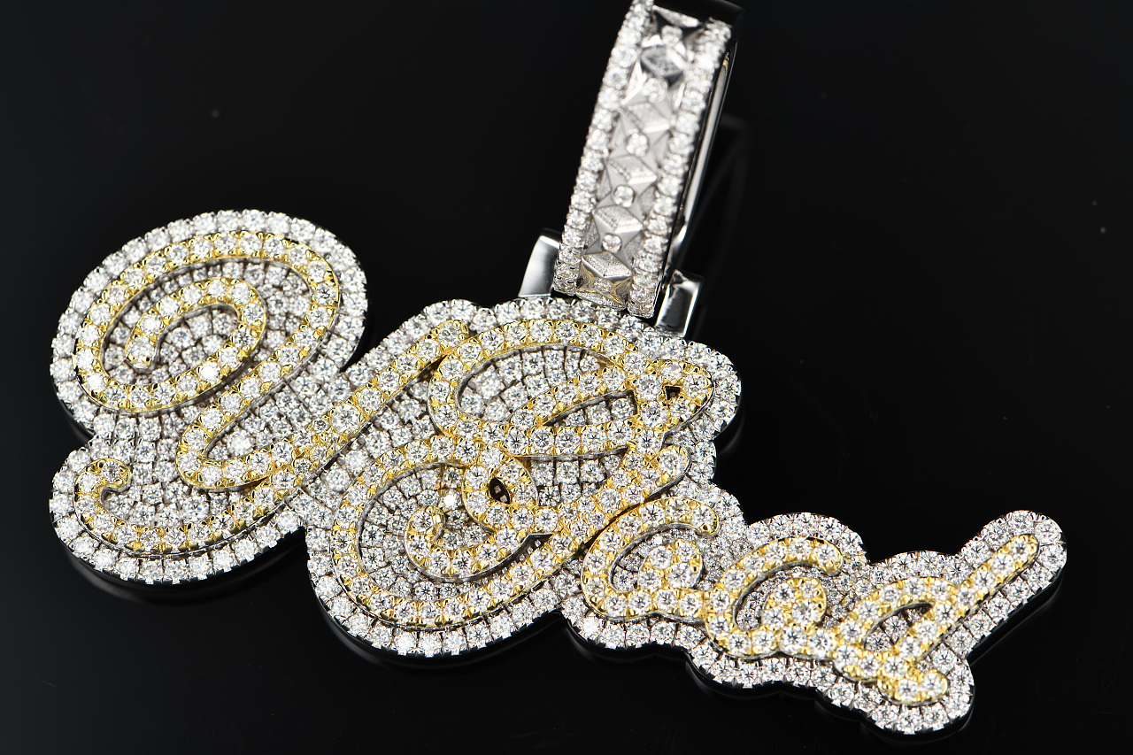 珠宝拍摄 | 外贸定制满钻字母Leon吊坠（图ZMzEyOTM2Nzg0） - 产品摄影 - 站酷设计师李子视觉原创素材 - 站酷ZCOOL