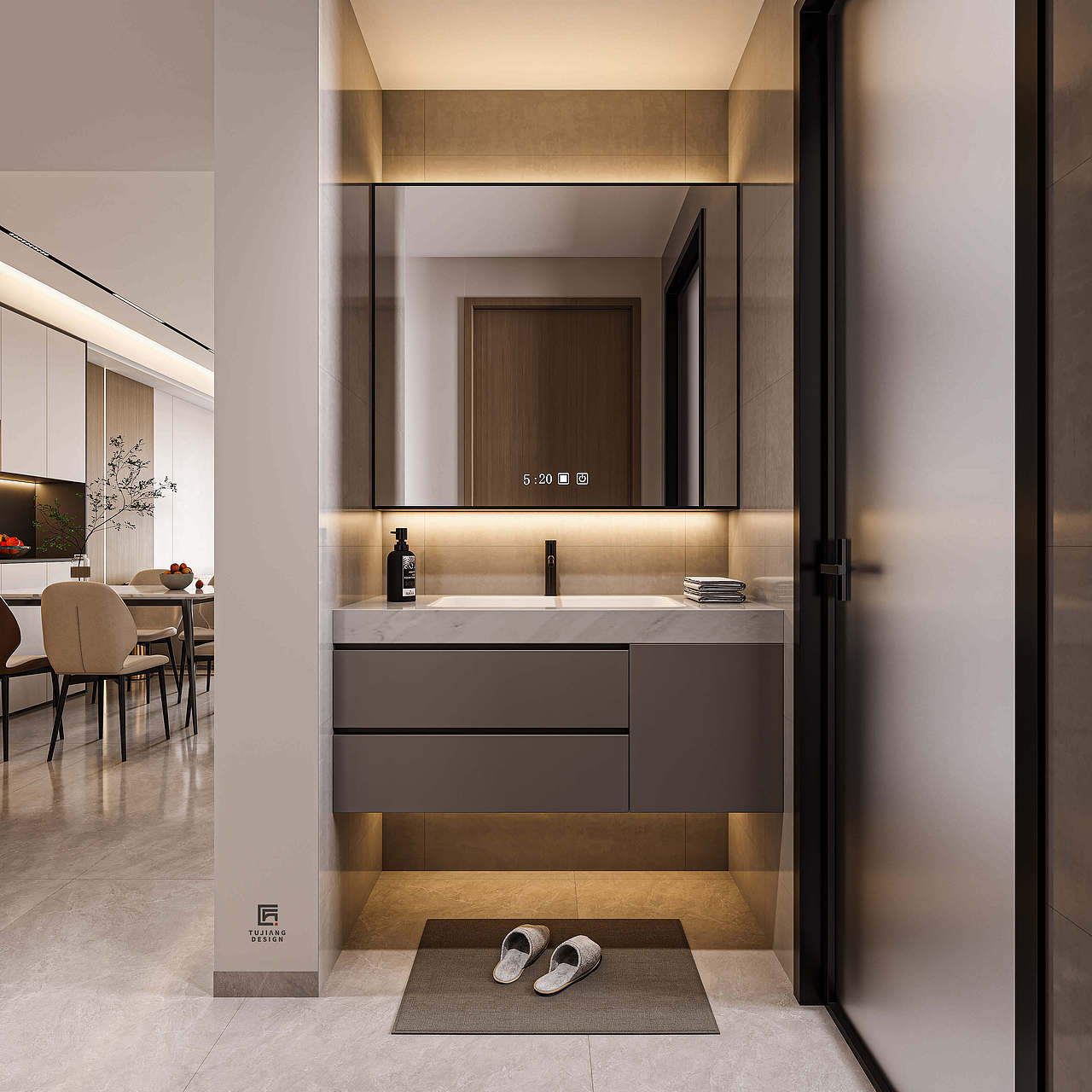 现代风格,用简洁线条打造安静的生活空间